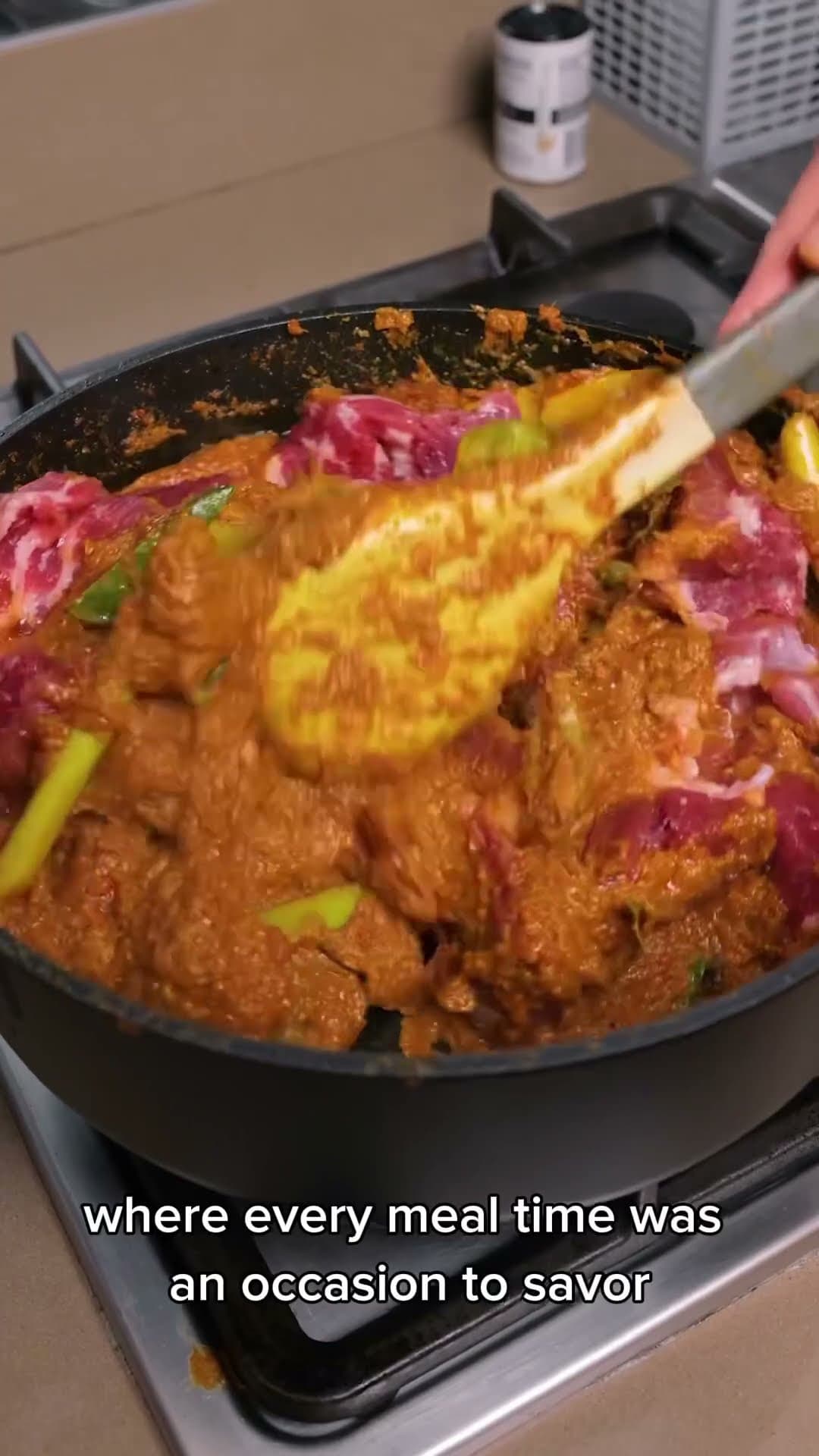 Mom’s Indonesian Beef Rendang’s recipe 🇲🇨