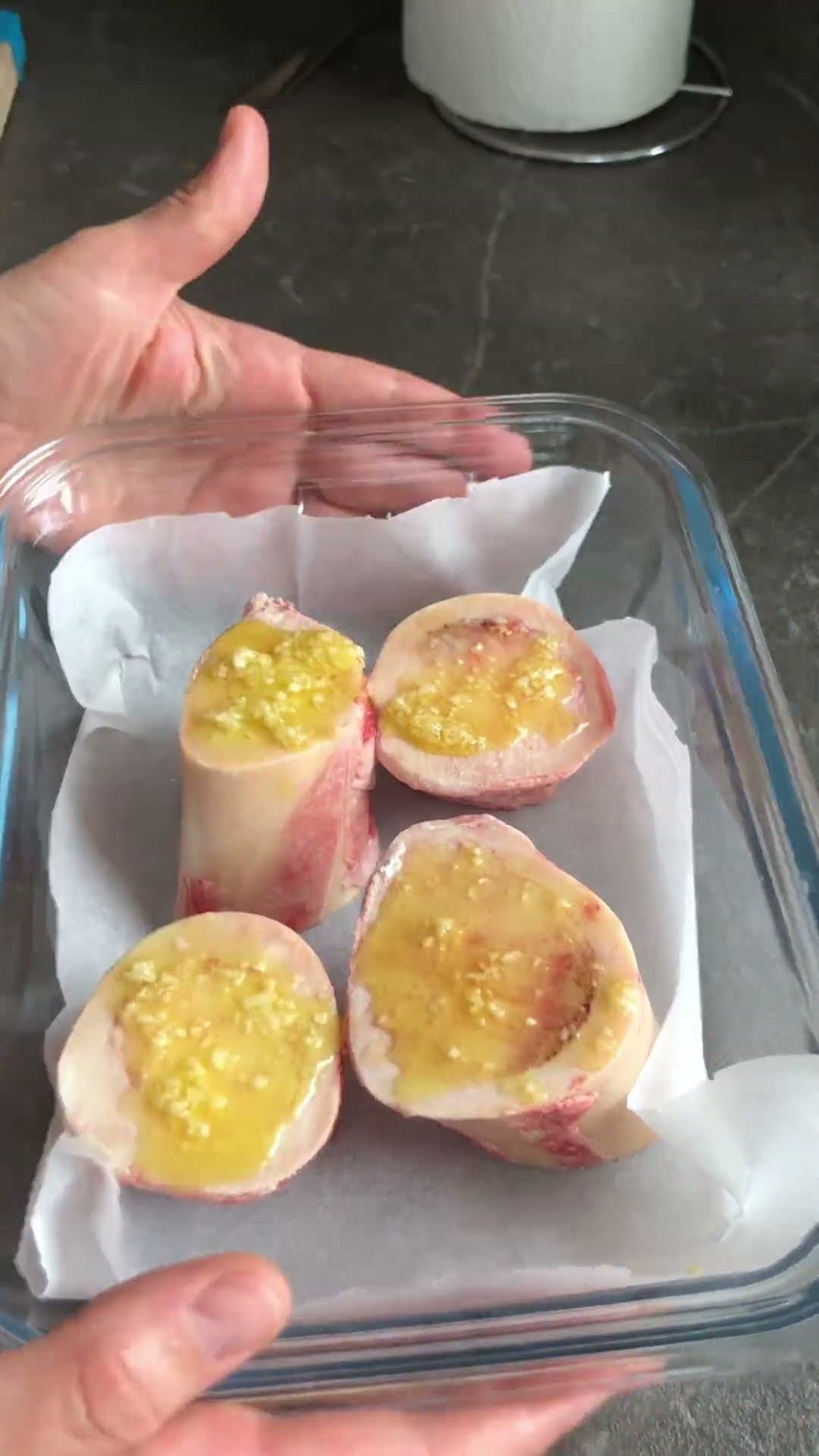 How to make #roasted  Bone Marrow